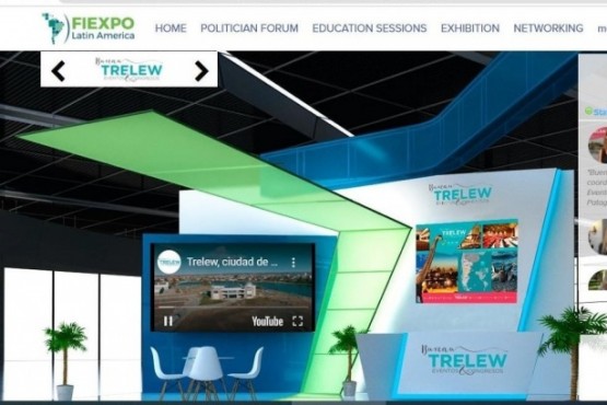 Trelew participó de la feria virtual FIEXPO