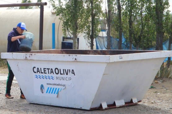 Caleta Olivia| Solicitan a vecinos arrojar solo residuos domiciliaros en los contenedores 