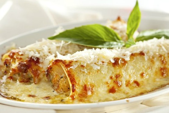 Cómo hacer canelones de pollo 