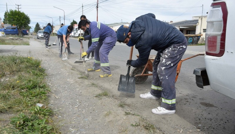 Río Gallegos| Se realizó un gran despliegue para limpieza de barrios