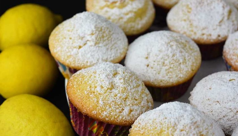 Cómo hacer muffins de limón 