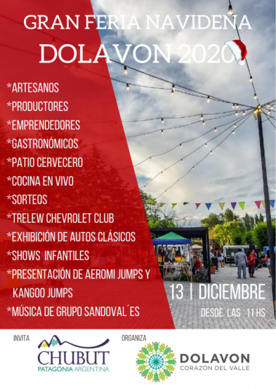 Dolavón| Gran feria navideña en el corazón del valle