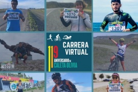 Caleta Olivia| Gran convocatoria de atletas para la primera Carrera Virtual
