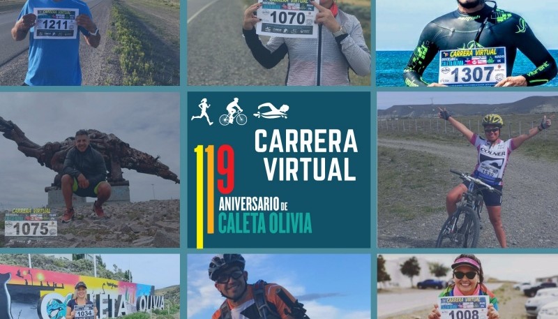 Caleta Olivia| Gran convocatoria de atletas para la primera Carrera Virtual