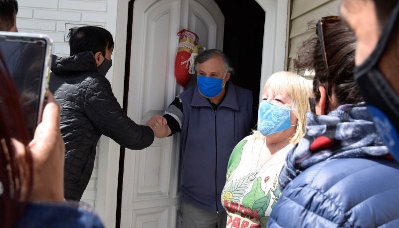 Río Gallegos| El intendente supervisó trabajos y dialogó con los vecinos