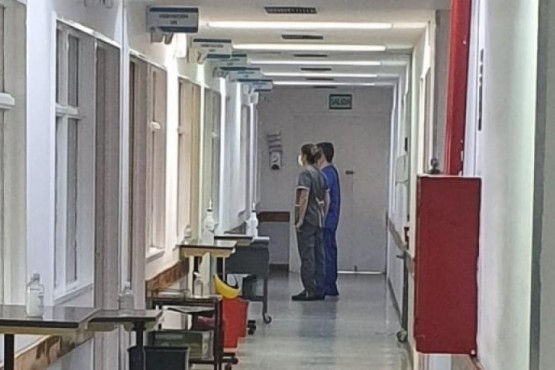 Hospital Regional: Terapia saturada con internados que no son grupos de riesgo