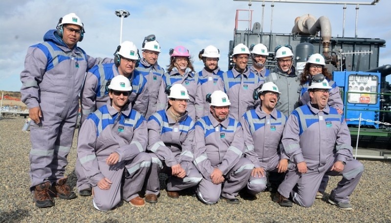 Inauguración Almacenamiento Subterráneo de Gas Sur (Foto Archivo)