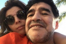 Dalma Maradona volvió a recordar a Diego con una foto retro