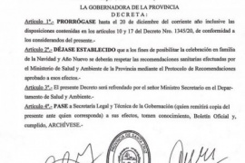 Santa Cruz| Decreto: Continúan prohibidas las reuniones familiares