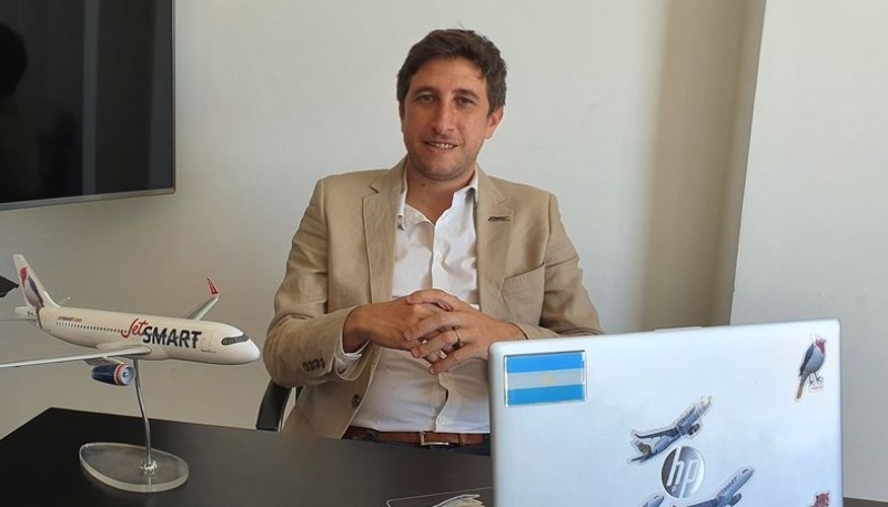 Darío Ratinoff, gerente comercial Jetsmart 