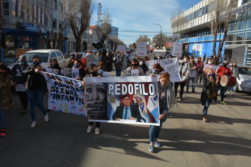 Marcha contra los abusos sexuales. (Cristian Robledo)