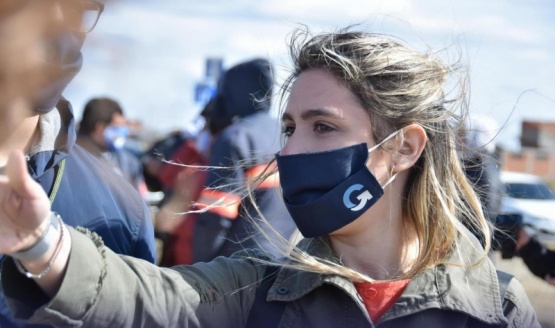 Camila Núñez, Directora de Espacios Verdes de Río Gallegos.