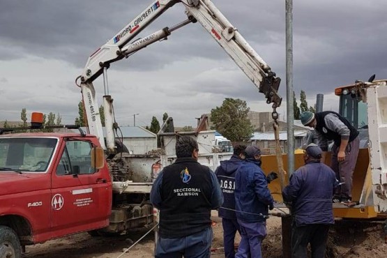 Finalizaron la segunda etapa de extensión de la red de agua en Gastre