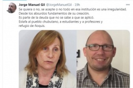 Jorge Gil: "Es un refugio de ñoquis"