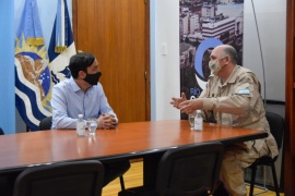 Río Gallegos| El intendente recibió al nuevo jefe de la Prefectura Zona Mar Argentino Sur