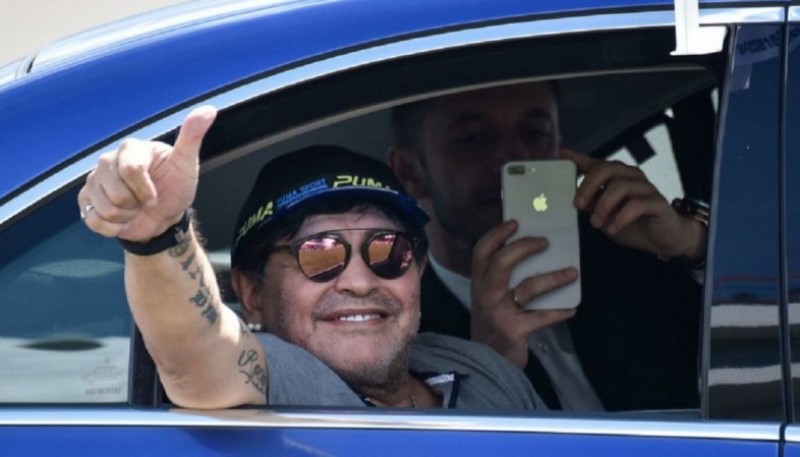 Diego Maradona. 