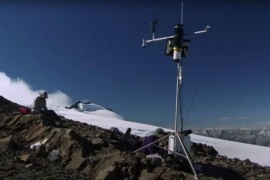 Una red de estaciones para estudiar la meteorología en los glaciares