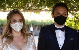 Las fotos de la boda de Belén Francese en Mendoza: Dio el sí y confirmó su embarazo