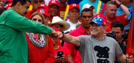 Iúdica reveló información sobre los negocios de Diego Maradona con Venezuela