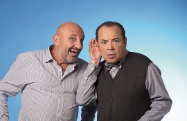 “Lo escucho”, la nueva comedia teatral con el Puma Goity y Jorge Suárez
