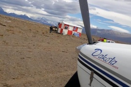 Aeroclubes se unieron para el traslado humanitario de un niño de El Chaltén