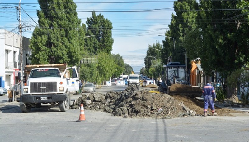 Río Gallegos| Se logró una solución al problema de inundaciones en la calle Zapiola