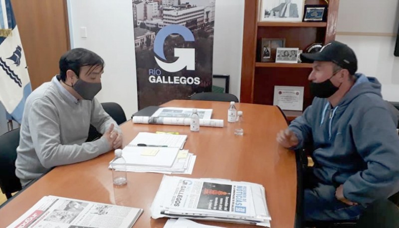 Reunión entre Pablo Grasso y Juan Romero