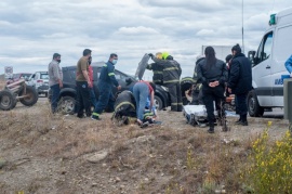 Río Gallegos| Choque Frontal terminó con un menor herido