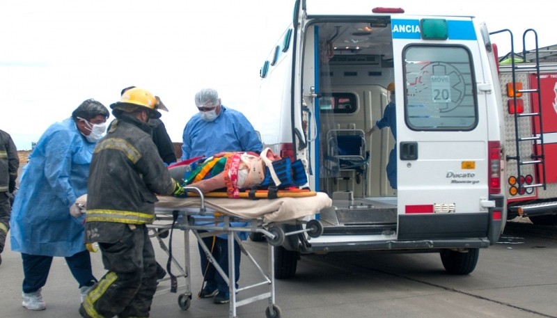 Río Gallegos| Hospitalizados tras choque 