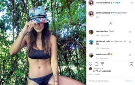 Luli Fernández afrontó el verano en bikini