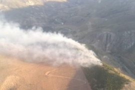 Chubut| Incendio forestal entre El Maitén y Ñorquinco