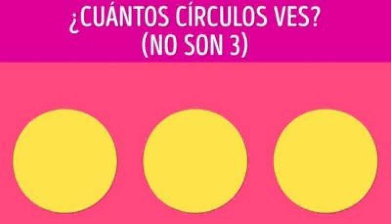 ¿Cuántos círculos hay?: el reto visual que sólo 1 de cada 5 personas logra resolver