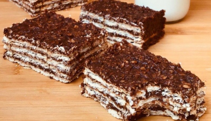 Cómo hacer turrón de chocolate y avena 