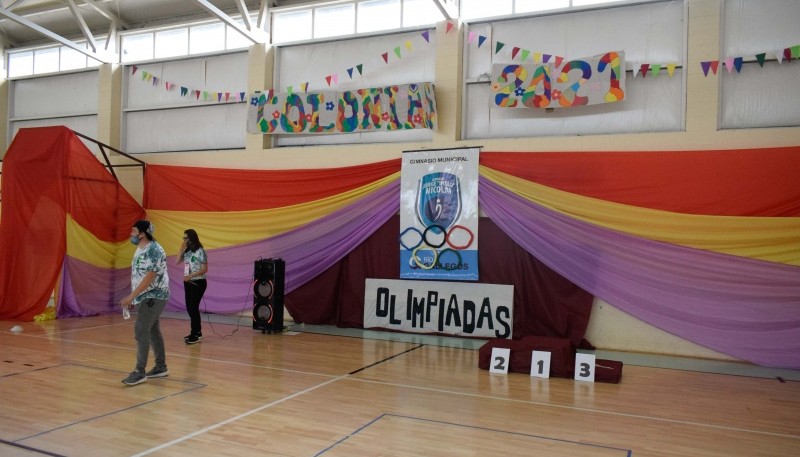 Río Gallegos| Los chicos del “Jorge Nicolai” disfrutaron de una tarde de juegos olímpicos
