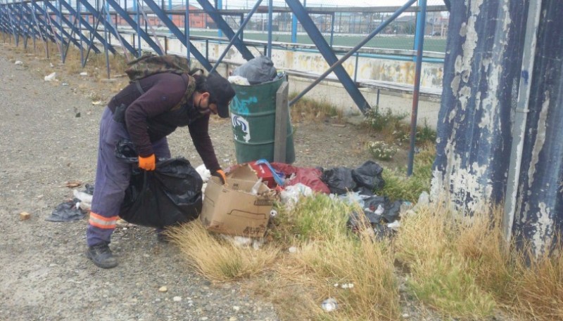 Río Gallegos| Obras Públicas: intensa tarea de Limpieza Urbana