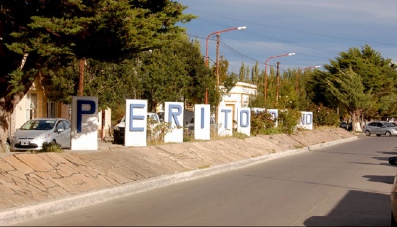 Localidad de Perito Moreno. 