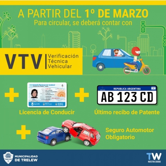 VTV y patente.