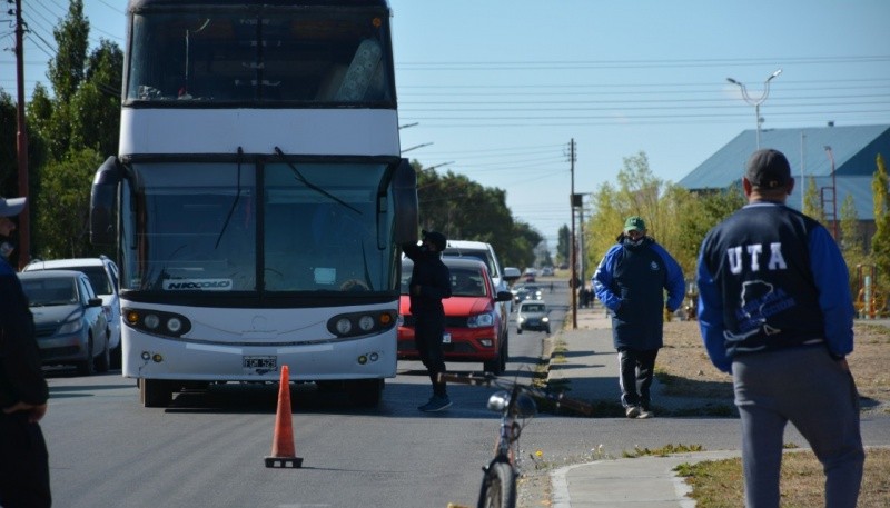 UTA frente a Turismo municipal. 