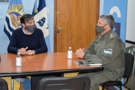 Pablo Grasso se reunió con Jefe de la Gendarmería para reanudar convenios