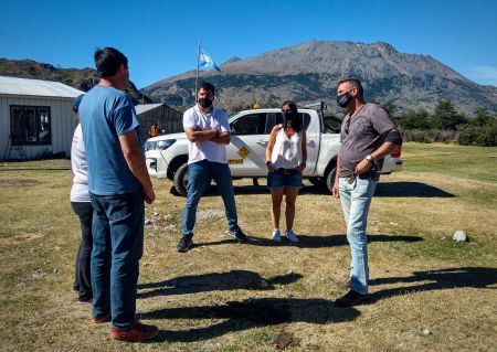 Gobierno reunido por la apertura de frontera. 