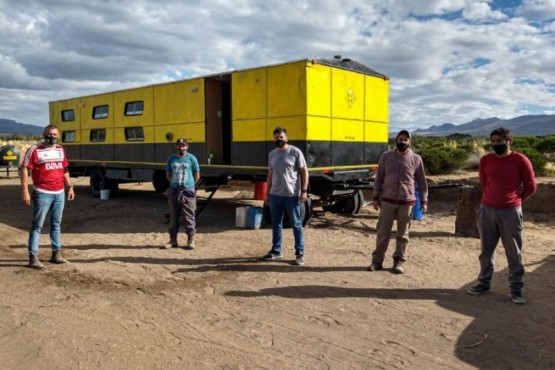 Avanzan en la construcción de la Delegación Vial de Los Antiguos