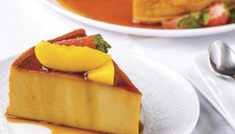 Cómo hacer flan de durazno 