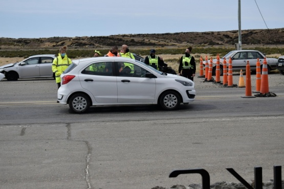 Se llevaron a cabo controles con personal municipal y de la Policía Provincial.