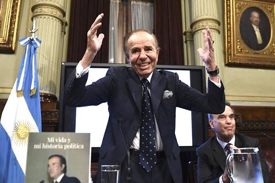 Menem fue presidente argentino entre 1989 y 1999.
