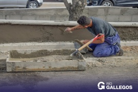 Obra Pública: continúa el mantenimiento en la avenida San Martín