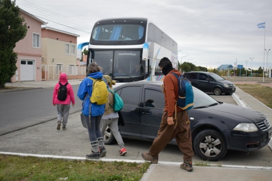 Partió un nuevo colectivo.