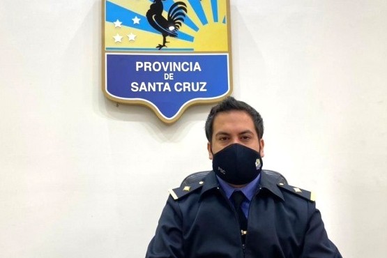  Elbio Ramírez, vocero de la Policía de Santa Cruz