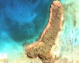 Descubrieron una isla con forma fálica en Google Earth