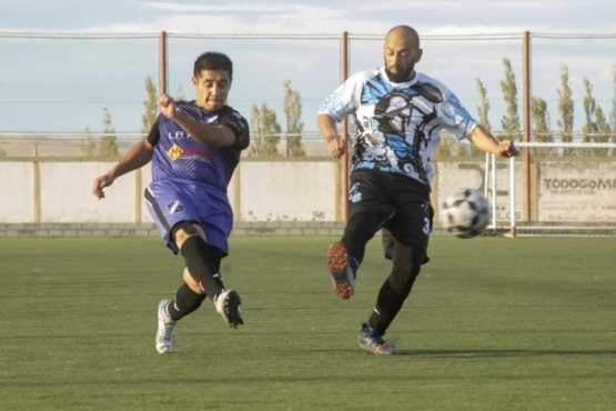 El trámite del partido fue parejo.