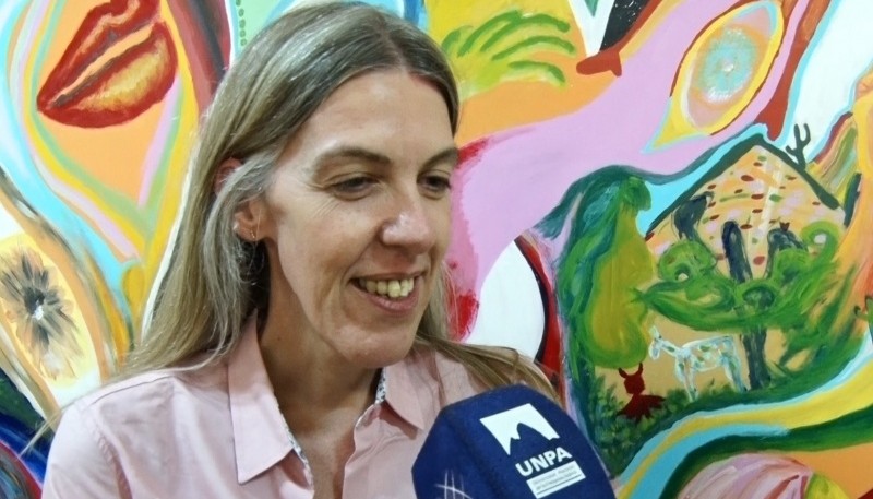 María Elena Bain, secretaria general académica de la UNPA.